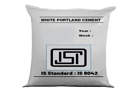 BIS Certificate for White Portland Cement